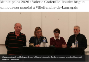 Municipales 2026 de Villefranche de Lauragais